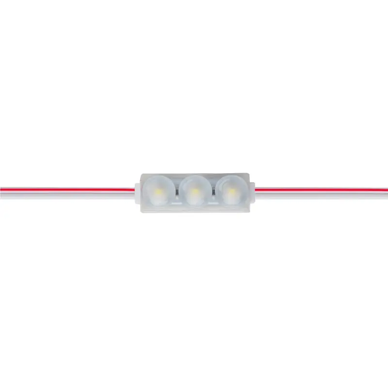 LED module 12V 0.48W, 50lm, warm white 3000K, 170°, IP67, MINI 30x10mm, LEMLUX
