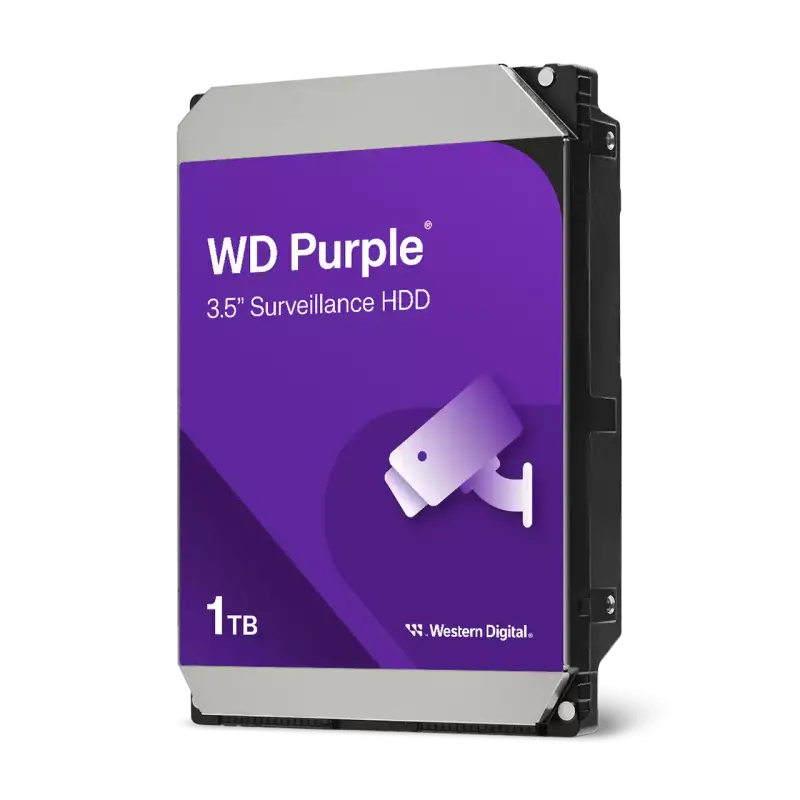 Жесткий диск HDD 1TB WD Purple SATA для аудио/видео устройств