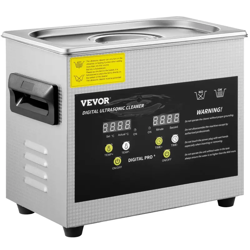 3L Ultrasonic cleaner with digital timer 40kHz 120W/200W