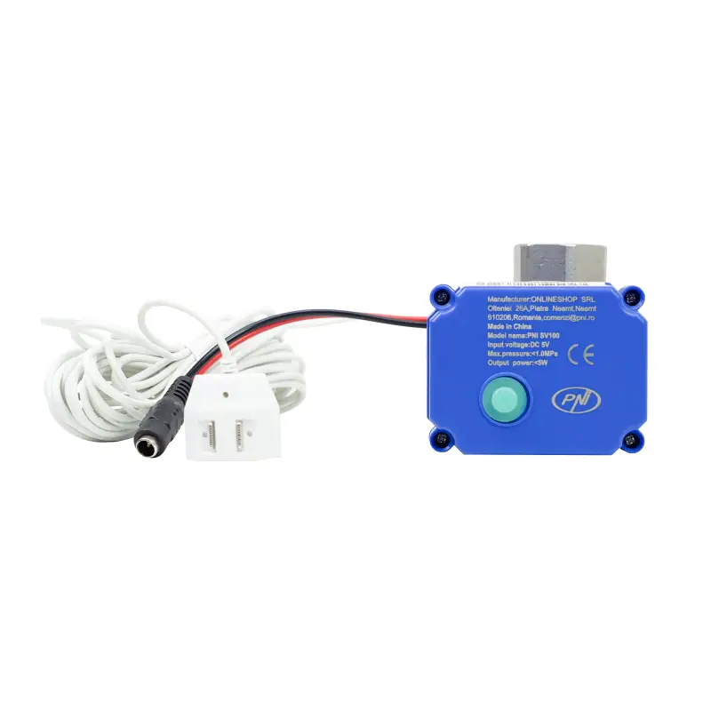 Anti-flood kit PNI SV100 Pro sensor and solenoid valve DN20 3/4" 1.0 MPa IP65