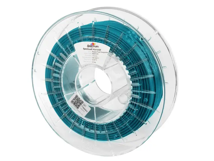 Filament PLA ESD 1.75mm Sinine (Power Tool Torquoise) 0.5kg