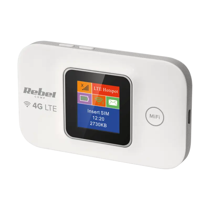 LTE 4G MiFi taskuruuter WiFi LCD akuga 2100mAh