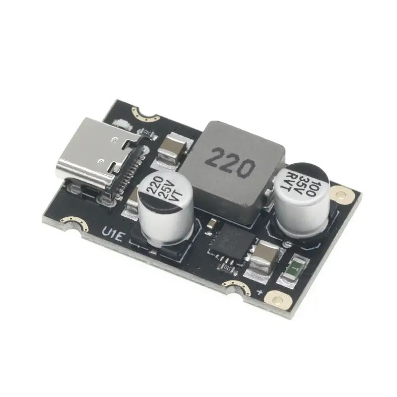 Power module DC/DC step-down 12V/24V USB-C PD3.0 QC3.0 65W