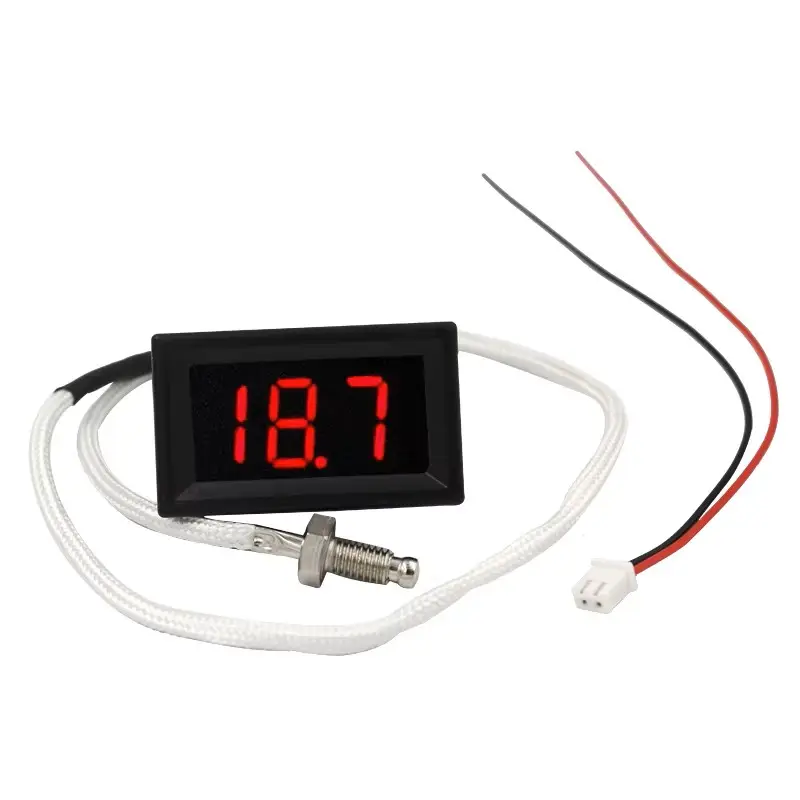 K-тип Термометр модуль 48*29мм, черный, -30..800C, M6