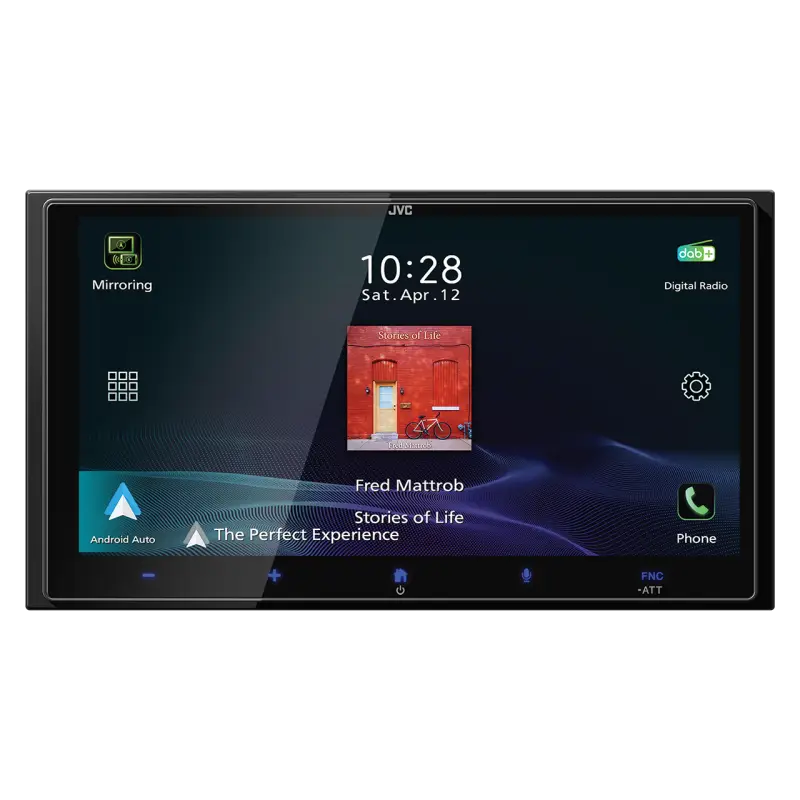Autoraadio JVC KW-M795DBW 6.92" HD DAB+ BT CarPlay Android Auto