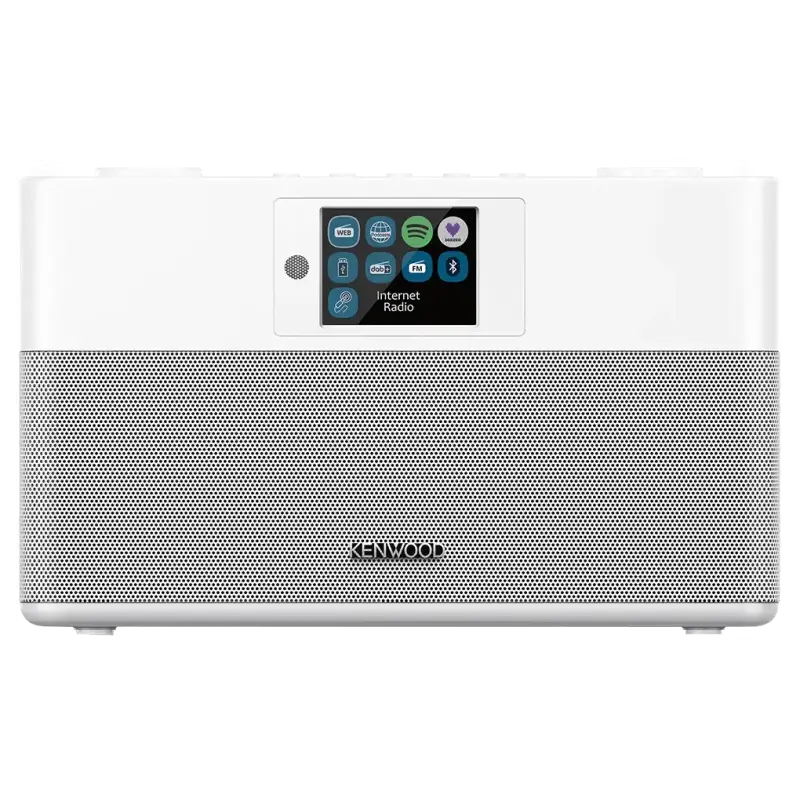 Raadio Kenwood CR-ST200S-W 2*15W FM DAB+ internetiraadio BT valge