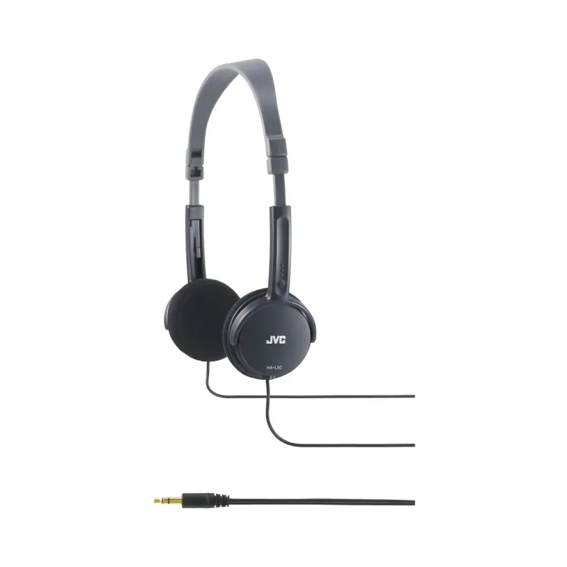 JVC HA-L50-B-E kokkupandavad kõrvapealsed kõrvaklapid mustad