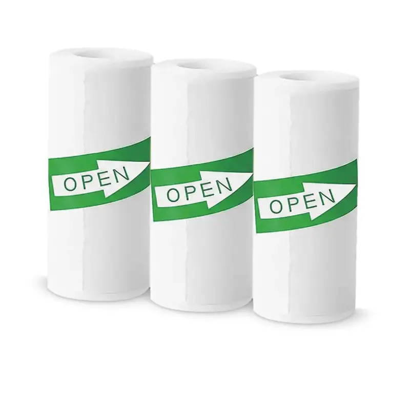 Thermal sticker roll 57mm 3m 3pcs for MTPR26BK printer