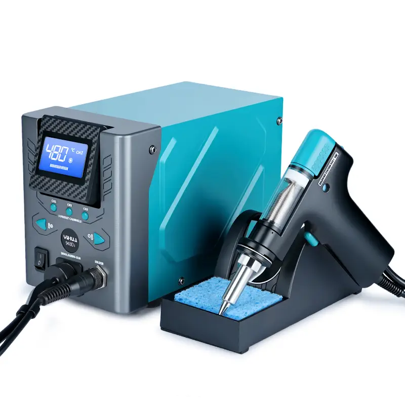 Soldering station 110W desoldering gun + vacuum pump
