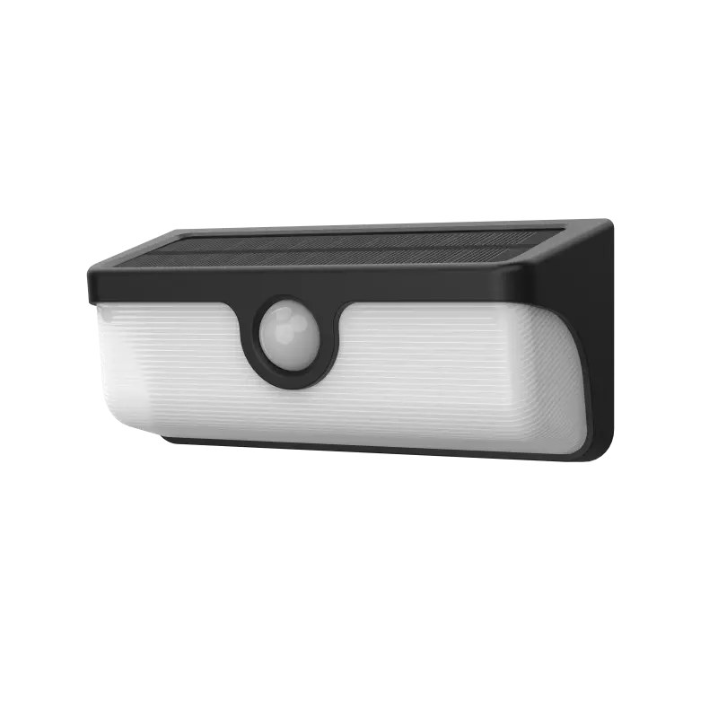 LED solar fassaadilamp aku Sunlis mesh 300lm 3000K IP65 must