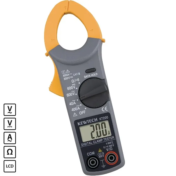 Digital Clamp Meters KewTechK T200 40/400ACA