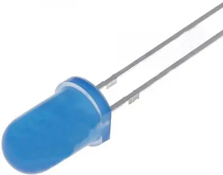 LED5 sinine 12V 36-60mcd 60deg