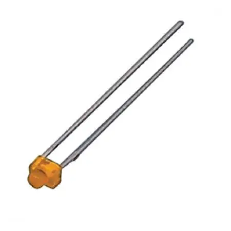 LED 1.8mm kollane 2mcd 70deg