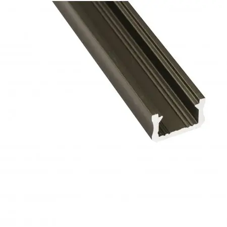 Profiil NTB X 2.02m pindmine 8mm LED ribadele anodeeritud Inox