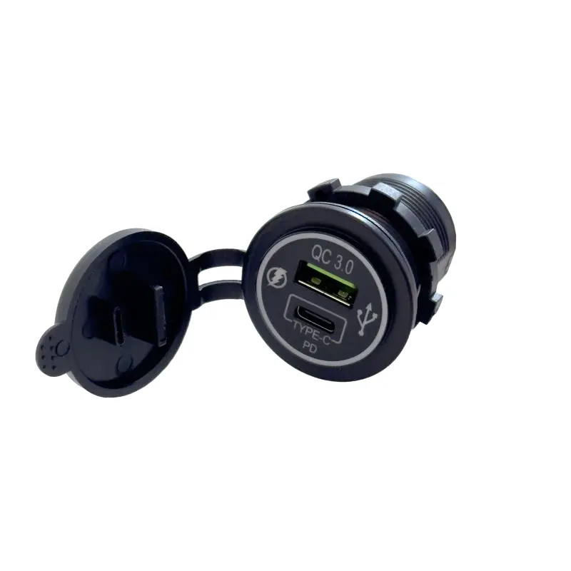 FOUR Connect 4-600153 veekindel USB pesa 12/24V