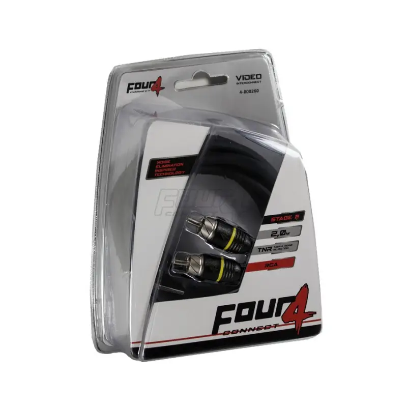 FOUR Connect STAGE2 RCA-video 2.0m