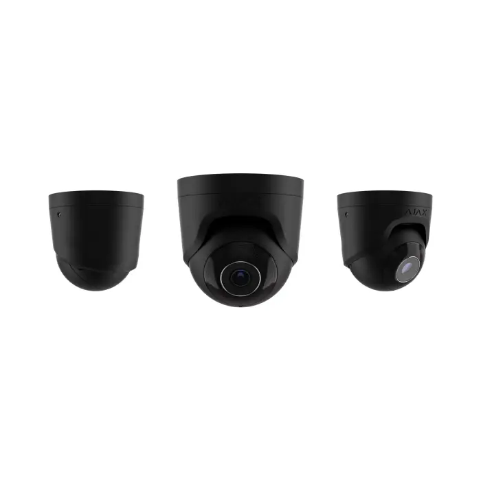 Ajax IP kaamera TurretCam 8MP 2,8mm kuppel ASP PoE valge