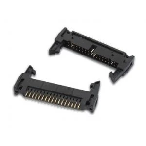 34pin 2*17 2.54mm IDC pistik plaadil lukustiga