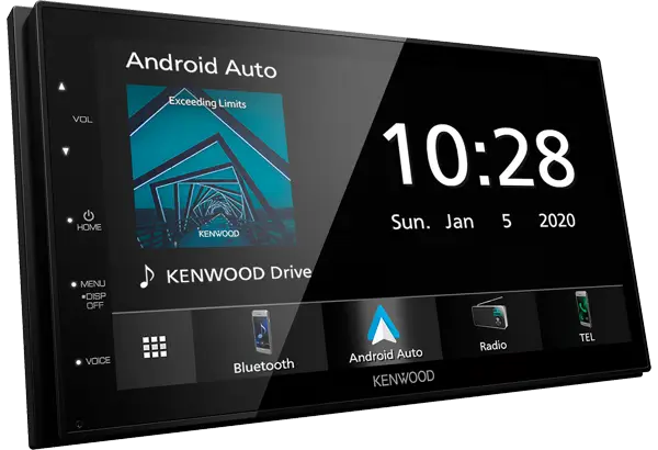 KENWOOD Digital AV Receiver DMX5020BTS - 6.8" WVGA, Wired CarPlay/Android Auto