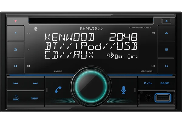 KENWOOD CD/USB-Receiver with Bluetooth built-in, Spotify & Amazon Alexa ready