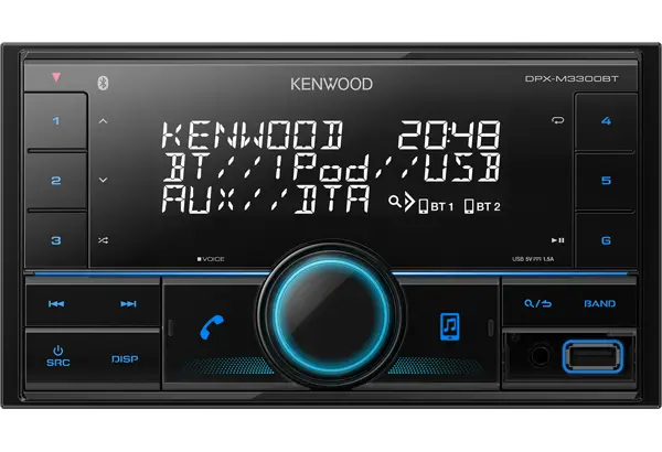 Цифровой медиа-ресивер KENWOOD DPX-M3300BT, Bluetooth