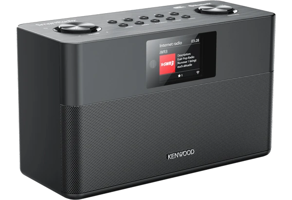 KENWOOD Compact Smart Radio CR-ST100S-B, DAB+, Wi-Fi