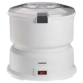 Картофелечистка с центрифугой для салата, Вместимость 1000 г, 85 W, Белый