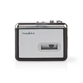 Cassette Converter, Portable, Accessories included: USB Cable, Battery Powered / USB Powered