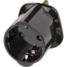 Travel Adapter Europe to UK Earthed