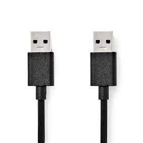 USB Cable, USB 3.2 Gen 1, USB-A Male, USB-A Male, 5 Gbps