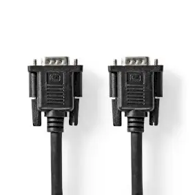 VGA Cable, VGA Male, VGA Female, Nickel Plated, Maximum resolution: 1280x800