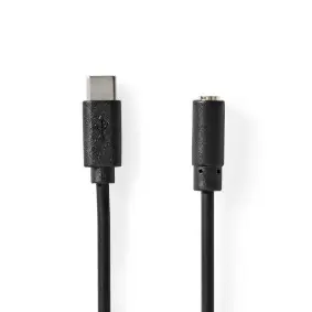 USB-C™ Adapter, USB 2.0, USB-C™ Male, 3.5 mm Female, 1.00 m