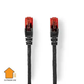 CAT6 Network Cable, RJ45 Male, RJ45 Male, U/UTP, 20.0 m