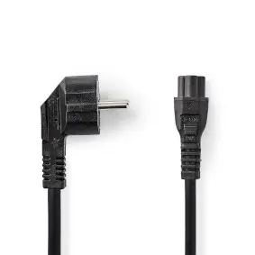 Toitekaabel, Maandusega pistik isane, IEC-320-C5, Nurga all, Sirge