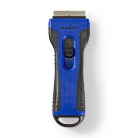 Cleaning Scraper, Vitroceramic Hobs, Black / Blue, Plastic