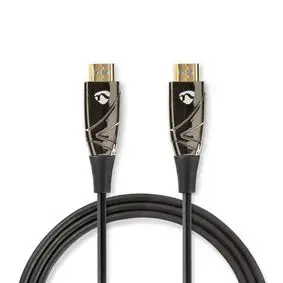 Active Optical High Speed HDMI™ Cable with Ethernet, HDMI™ Connector, HDMI™ Connector, 4K@60Hz, 18 Gbps