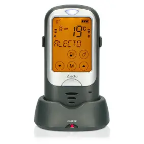 Alecto additional Baby Unit for the DBX68GS Outdoor Baby Monitor, grey