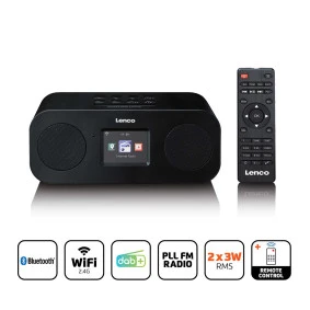 Stereo internet radio with DAB+, FM and Bluetooth®