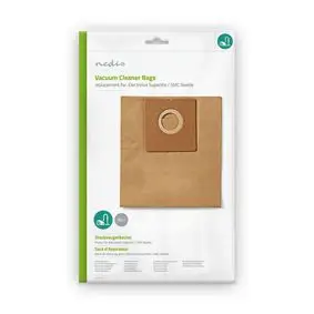 Vacuum Cleaner Bag, 10 pcs, Paper, Most sold for: Electrolux, Brown