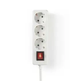 Extension Socket, Type F (CEE 7/7), 3-Way, 1.50 m, 3680 W