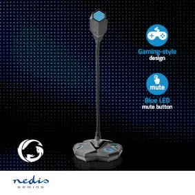 Streaming & Gaming Microphone, Appliance: Desktop / Notebook, USB, Audio / video / data connections output: 1x 3.5 mm Audio Out, On/Off switch