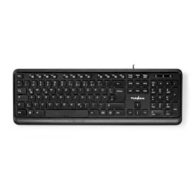 Wired Keyboard, USB-A, Multimedia, QWERTZ, DE Layout