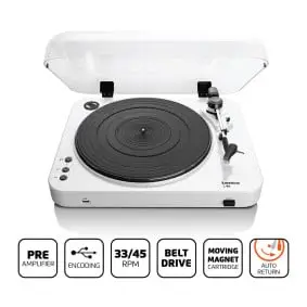 Record Player with USB direct encoding White