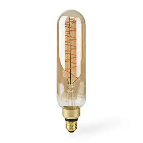 LED Filament Bulb E27, T65, 8.5 W, 600 lm, 2000 K