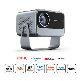 Full HD 1080P LCD projector with Wi-Fi