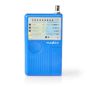 LAN measuring instrument, Wired, 180 m, LED indicator, Battery Powered