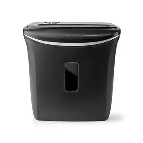 Paper Shredder, Cross Cut, 6x A4 pages, 12 l, Safety standard: DIN 4