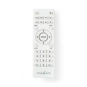 Replacement Remote Control, Suitable for: RDIN2000WT / RDIN2500WT, Fixed, 1 Device, Clear Lay-out
