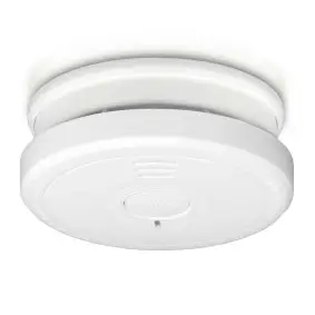 Smoke detector with hush button 1x