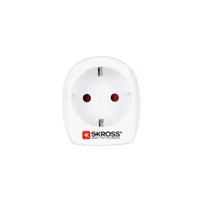 Travel Adapter Europe-to-USA Earthed